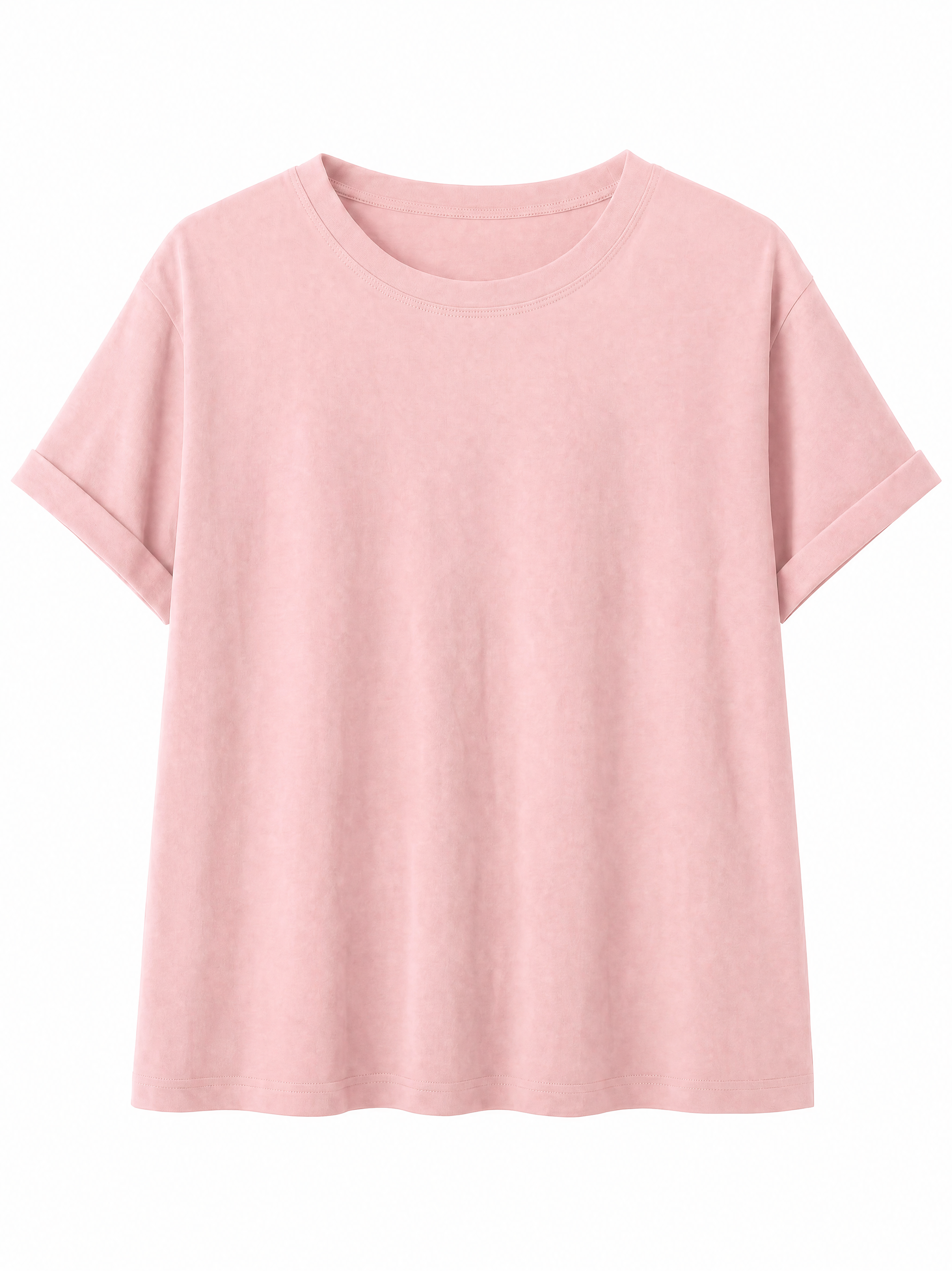 T-shirt Basic Donna in Cotone a Manica Corta