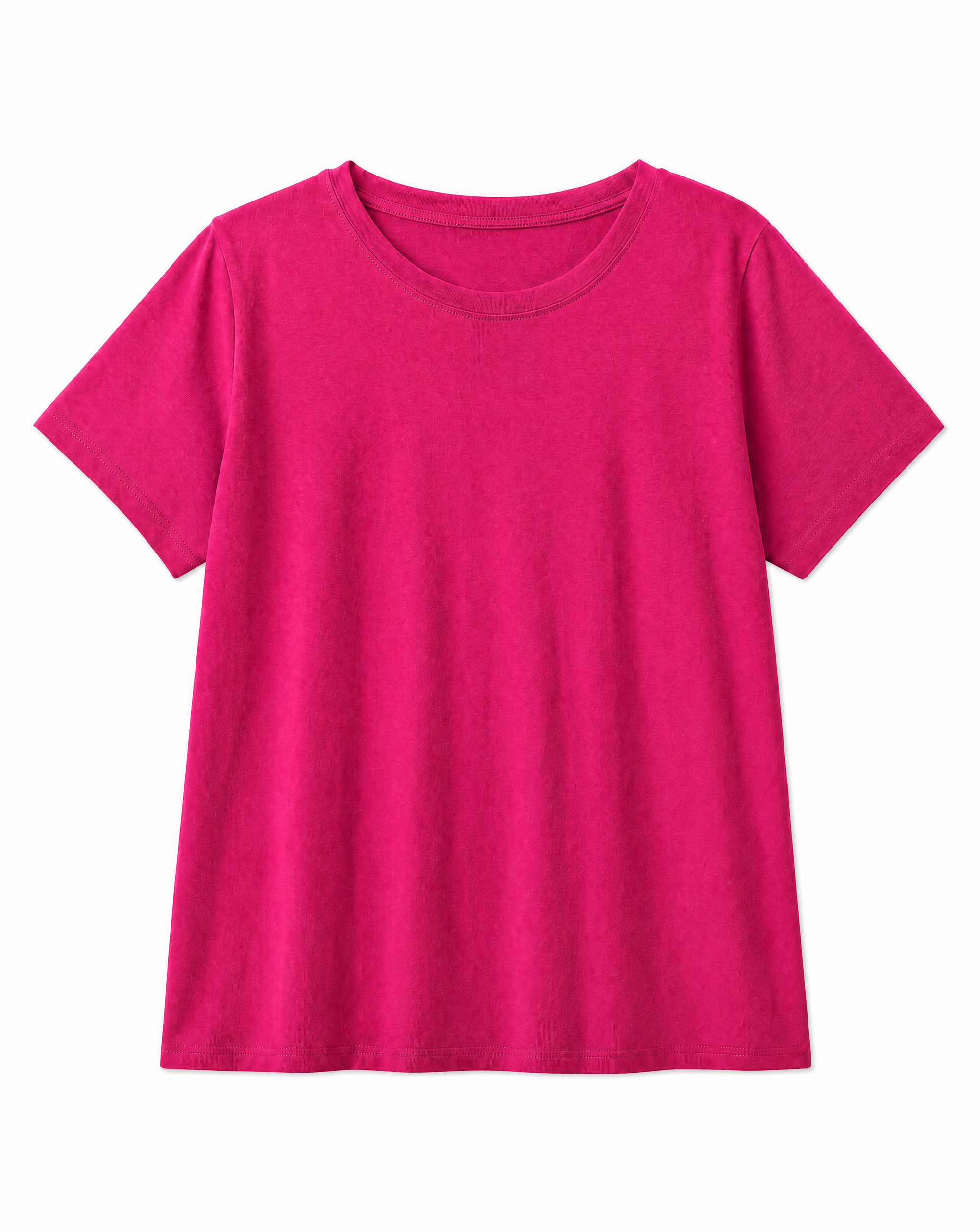 T-shirt Basic Donna in Cotone a Manica Corta