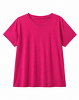 T-shirt Basic Donna in Cotone a Manica Corta
