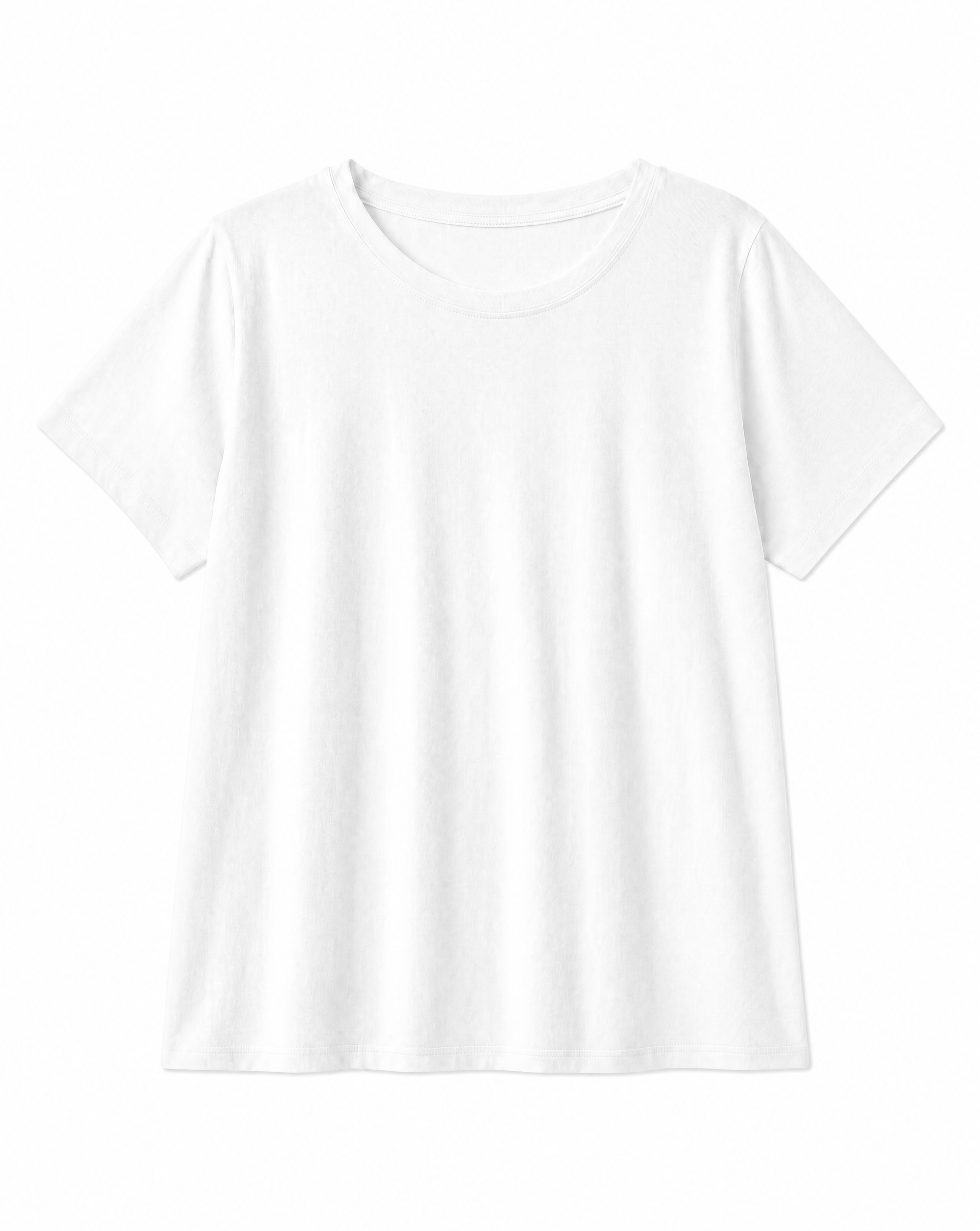 T-shirt Basic Donna in Cotone a Manica Corta