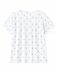 T-shirt Basic Donna in Cotone Fantasia pois