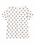 T-shirt Basic Donna in Cotone Fantasia pois