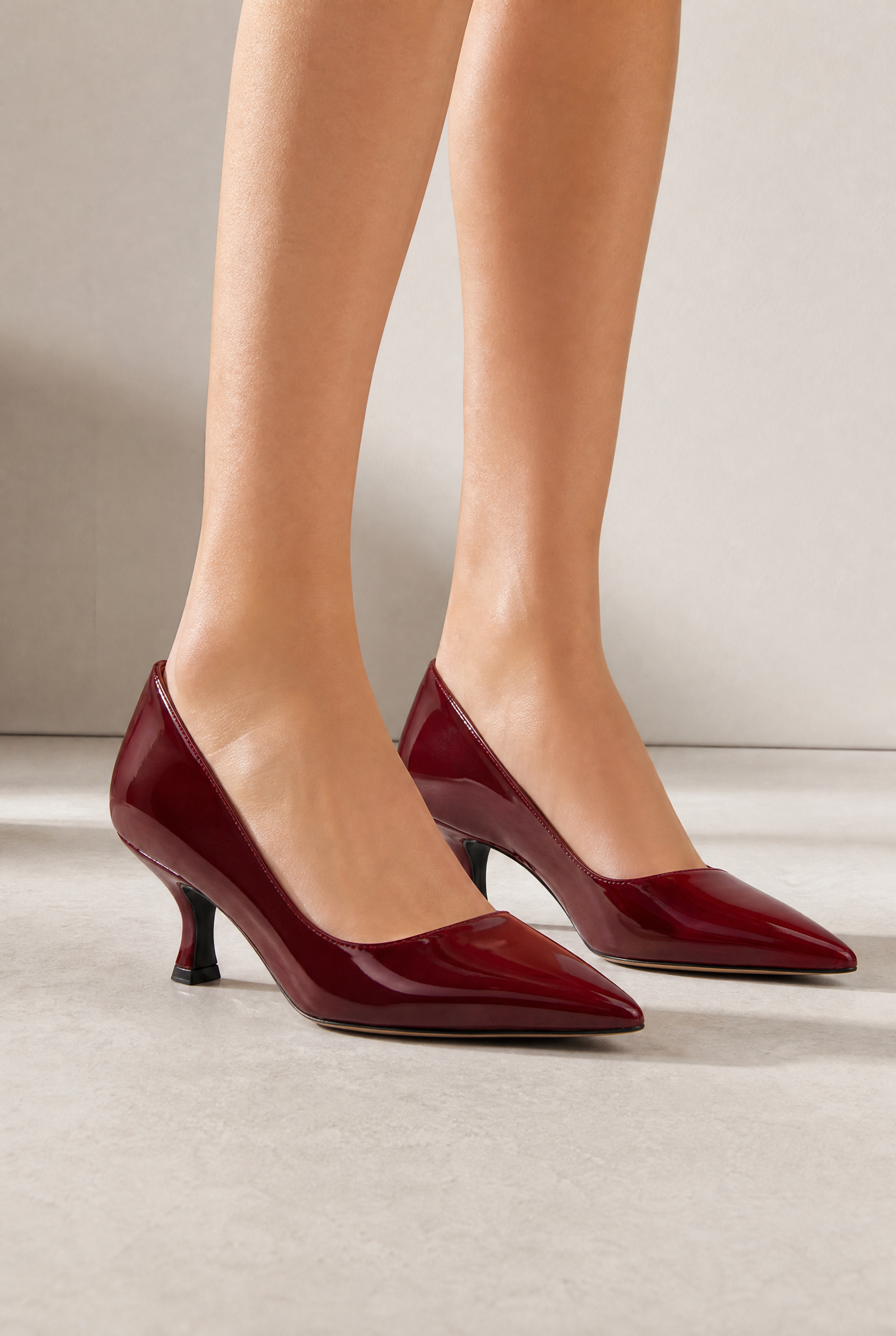 Décolleté Vernice con Tacco 6 cm