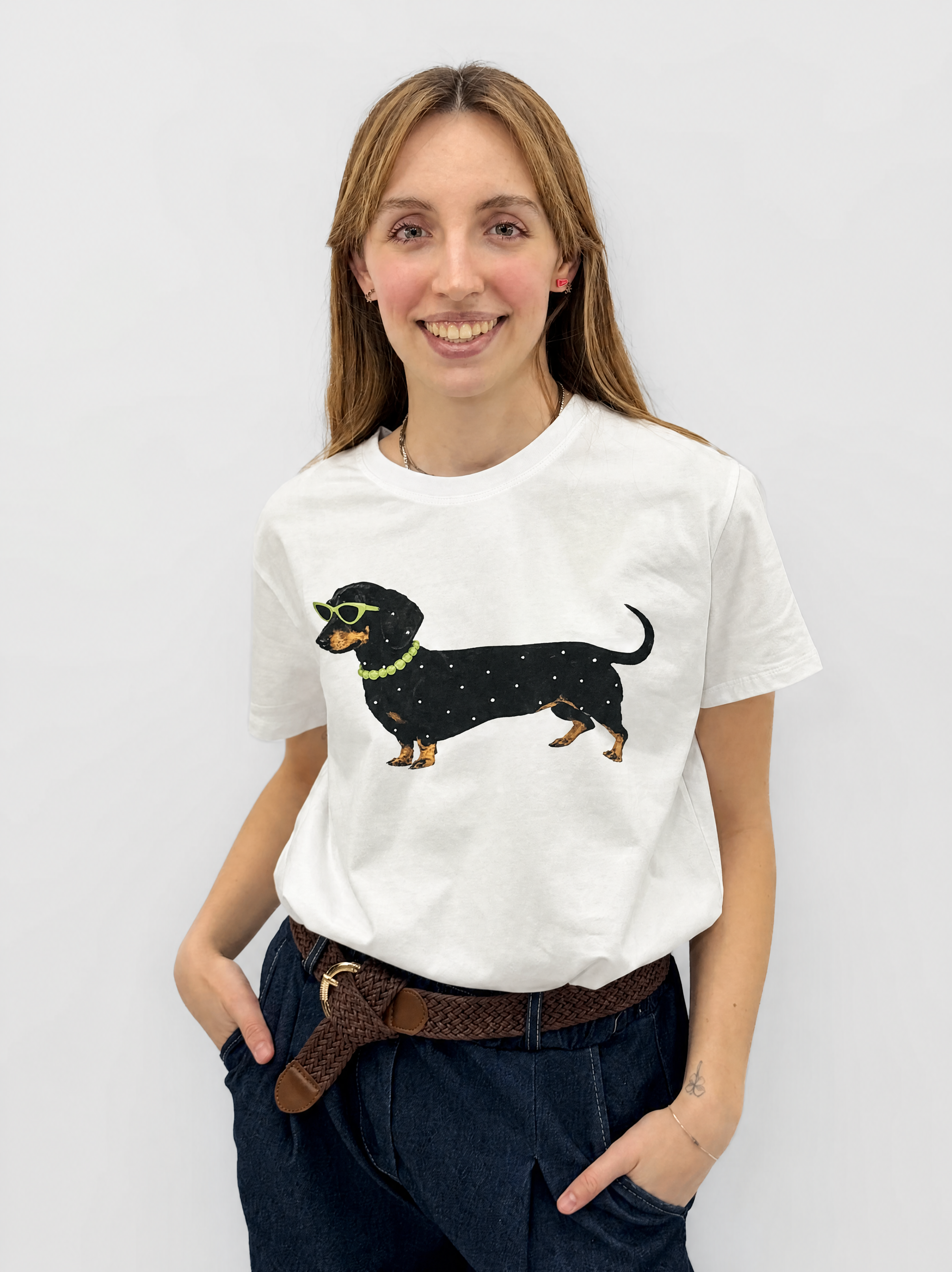 T-shirt Bassotto Glam