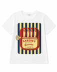 T-shirt con Stampa Sardine