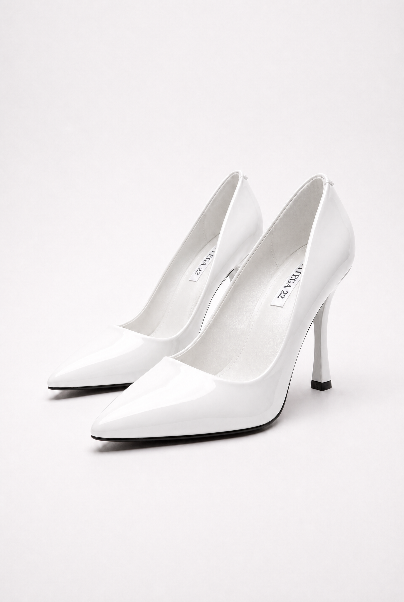 Décolleté vernice con tacco 10 cm