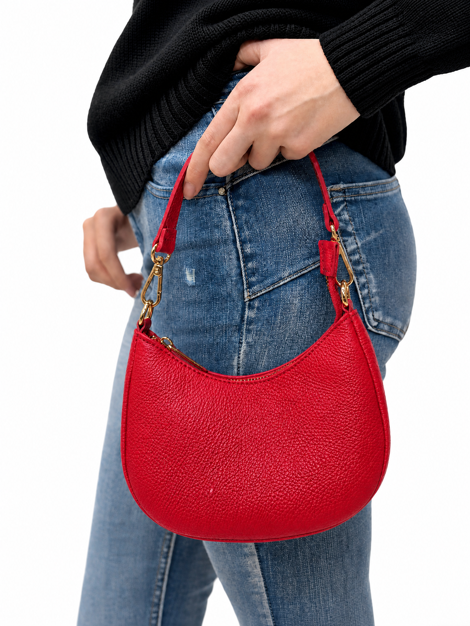 Borsa Ginevra in vera pelle Made in Italy