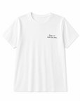 T-shirt bianca con scritta “Raga si è fatta una certa”