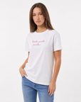 T-shirt “Parole, parole, parole...” 100% cotone