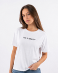 T-shirt “Hai 5 minuti?” 100% cotone