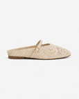 Ballerina Mary Jane Marrone Intrecciata