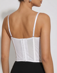 Corsetto in Pizzo con Coppe Strutturate
