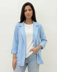 Blazer Donna Manica 3/4 con Risvolto