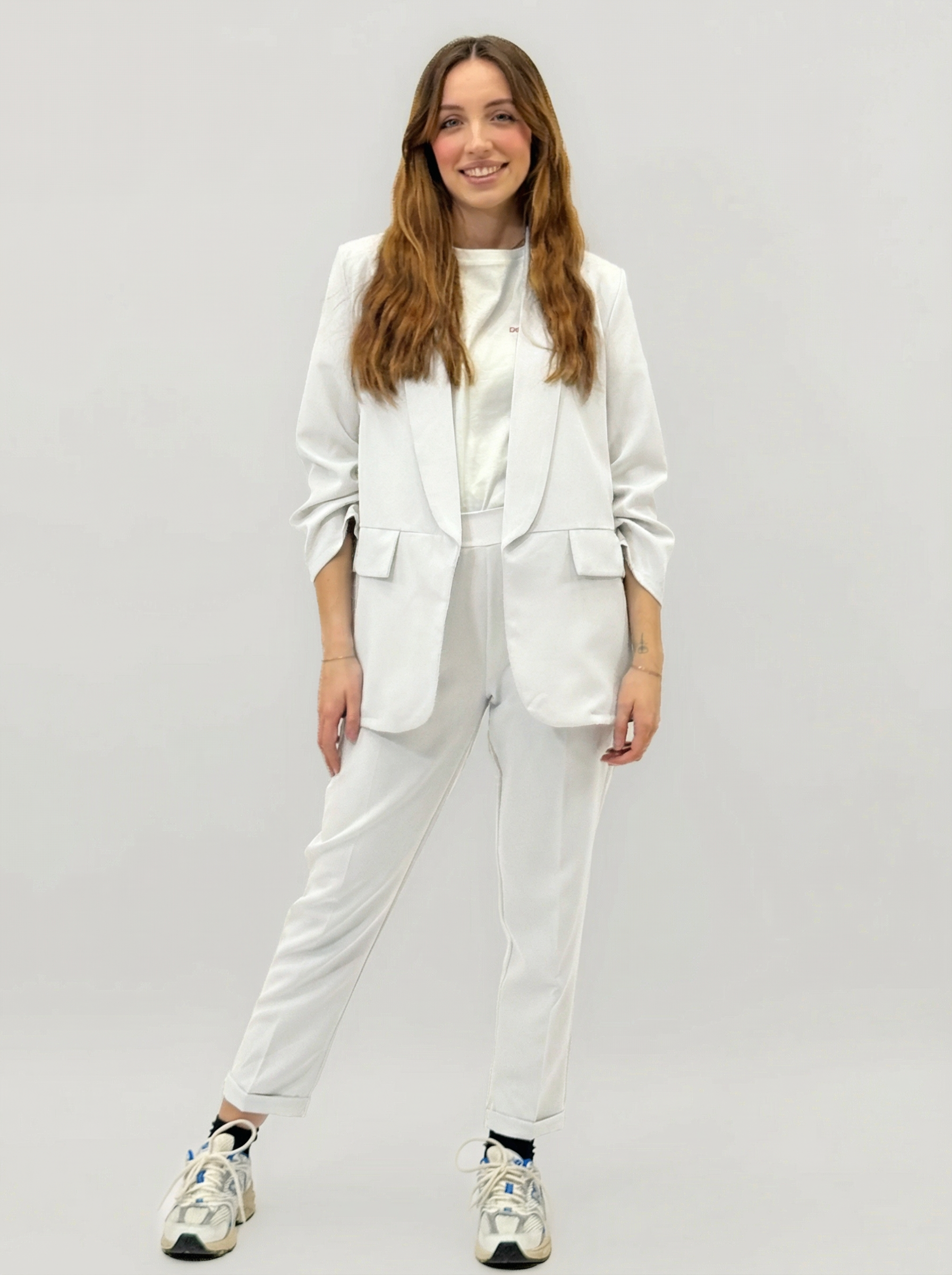 Completo Donna con Blazer e Pantalone Slim
