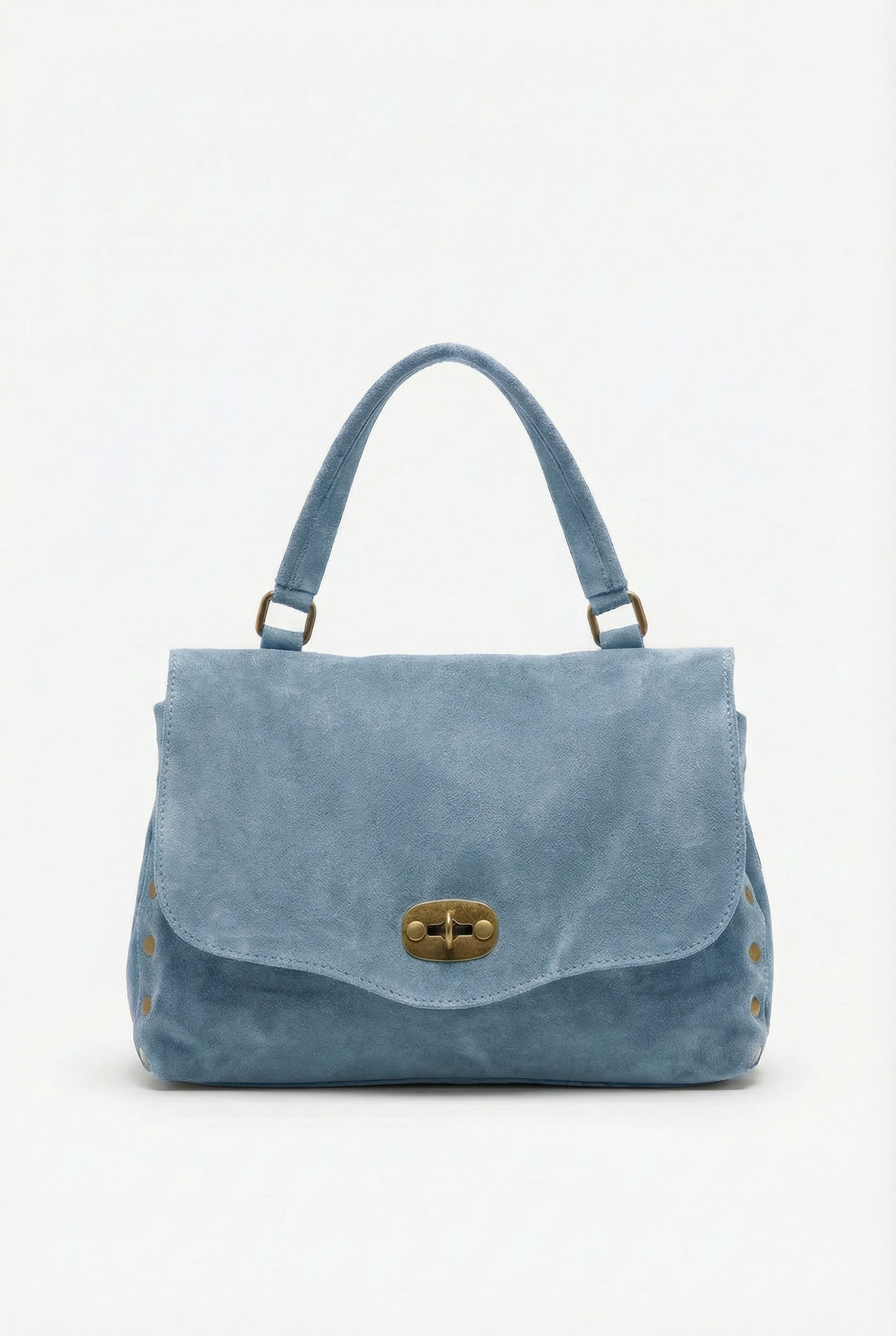 Borsa Siena in vera pelle scamosciata – Made in Italy