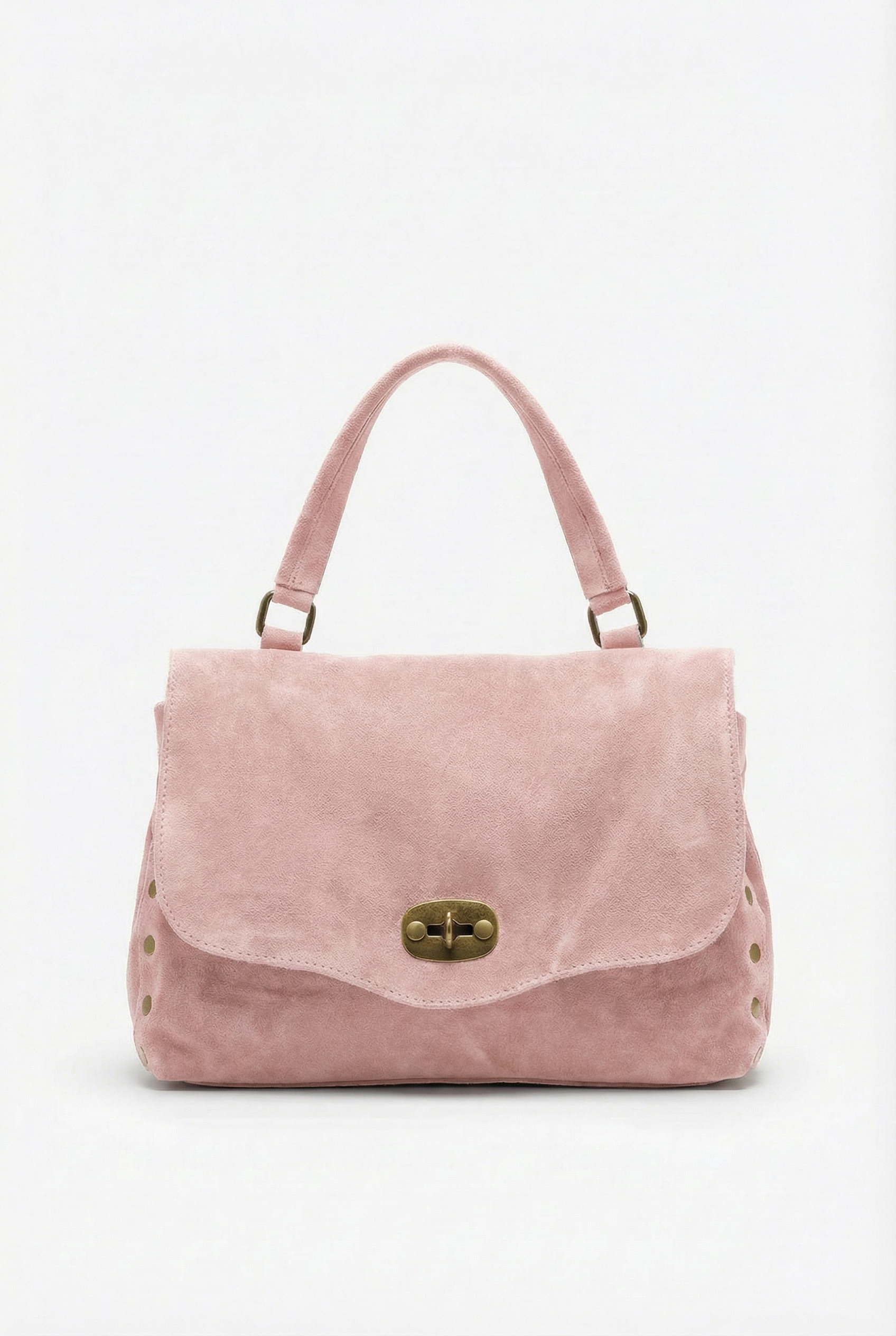 Borsa Siena in vera pelle scamosciata – Made in Italy