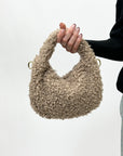 Borsa a Spalla in Teddy