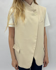 Gilet Donna Elegante con Collo Alto