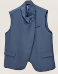Gilet Donna Elegante con Collo Alto