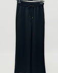 Pantaloni palazzo con coulisse in vita