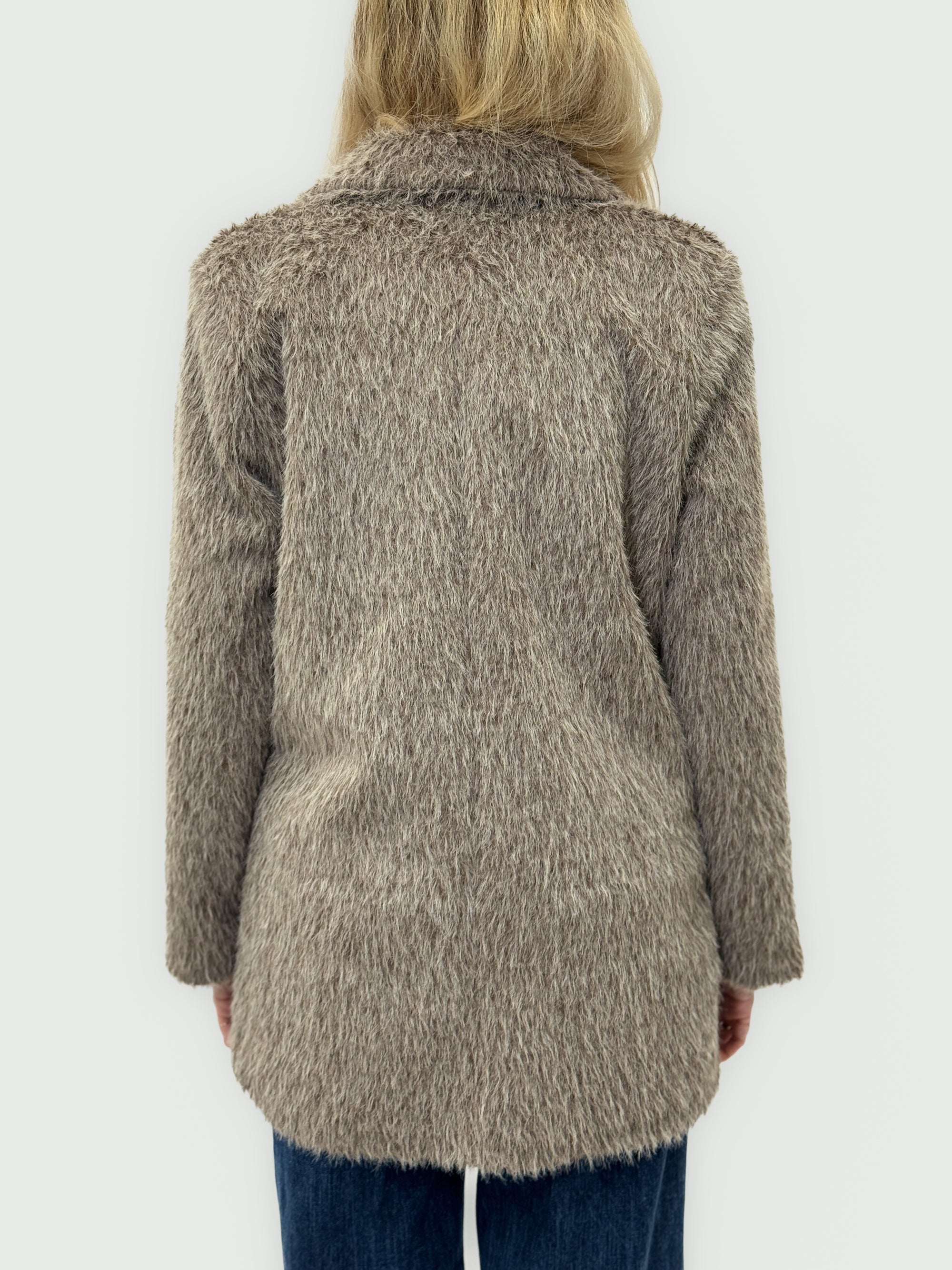 Giacca Effetto Pelliccia Cavallino