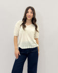 Maglia con ricami