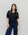 Maglia con ricami