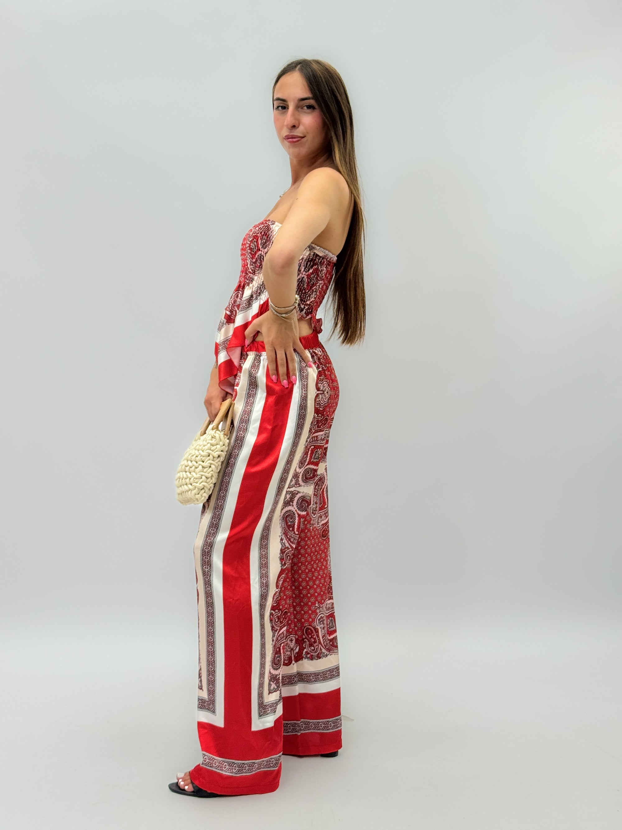 Completo top e pantalone