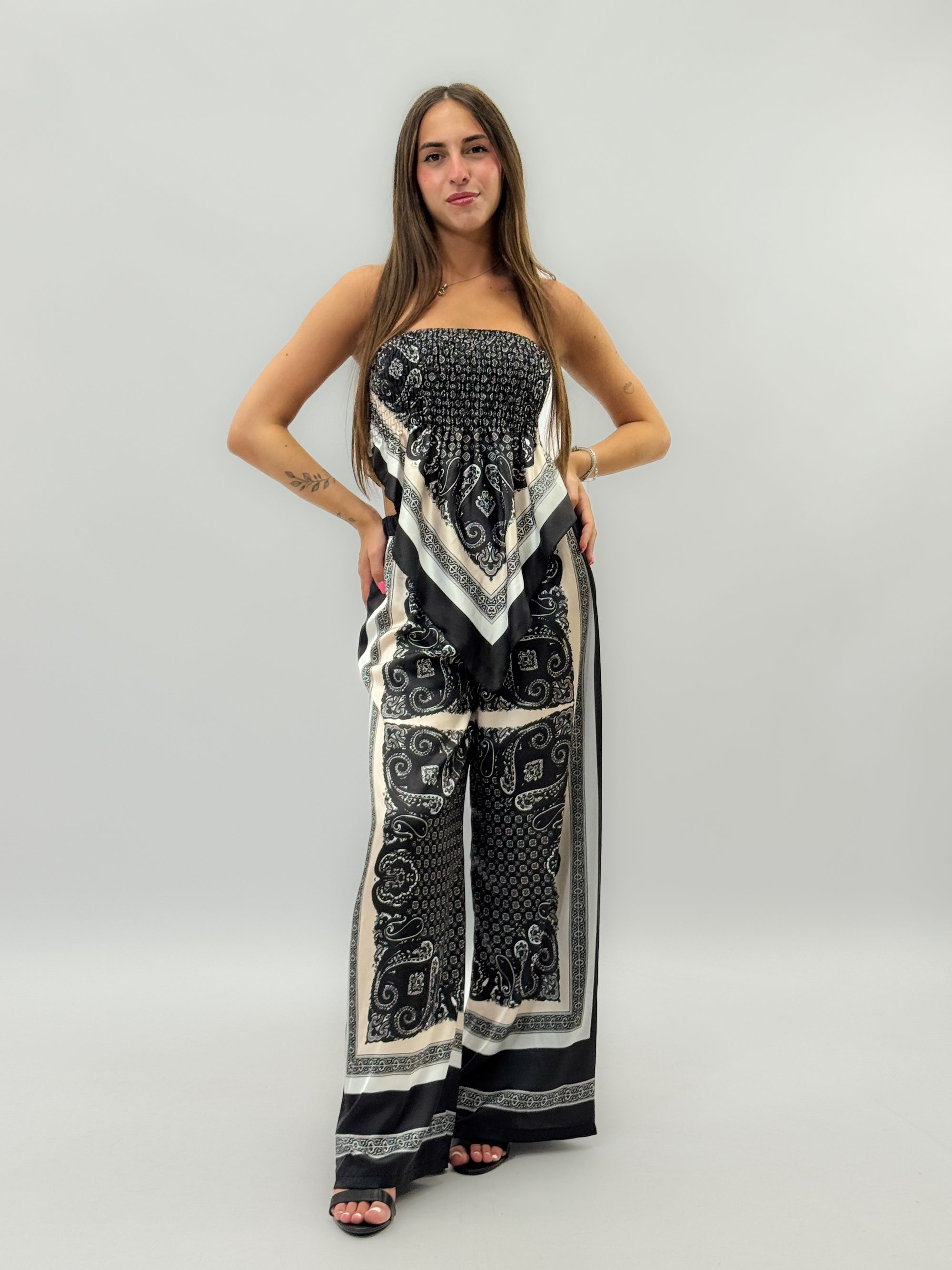 Completo top e pantalone
