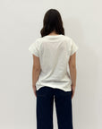 T-shirt in cotone con stampa snoopy
