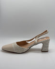 Slingback in tweed Coco