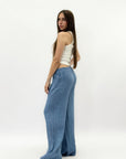 Pantaloni in puro lino