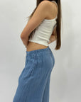 Pantaloni in puro lino