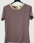T-shirt rigata basic fit perfetta per ogni giorno