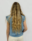 Blusa con fiocco e volant elegante e super femminile