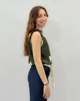 Pantaloncini in denim con cintura