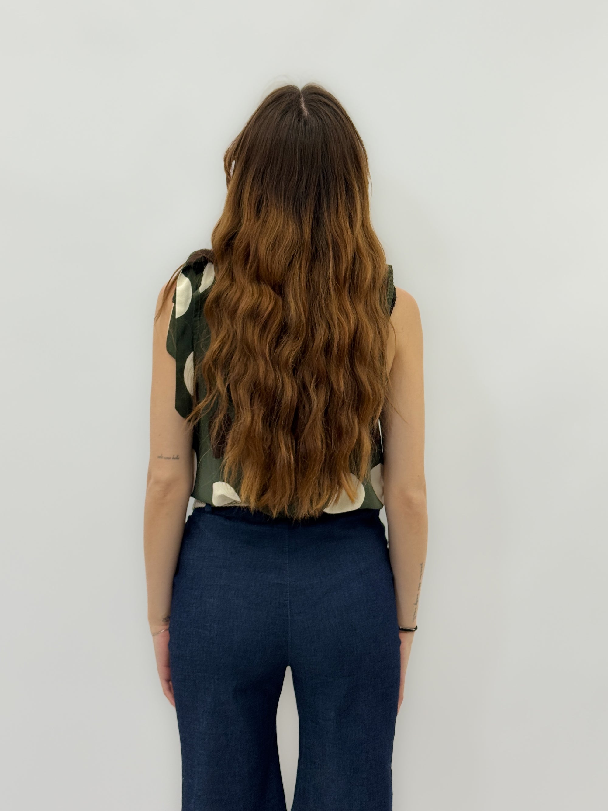 Pantaloncini in denim con cintura