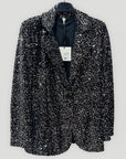 Blazer in velluto con paillettes – Eleganza luminosa per le tue serate