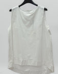 Top fluido senza maniche elegante e minimal