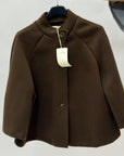 Giacca in Panno con Bottoni Made in Italy