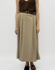 Gonna midi fluida a vita alta elegante e versatile