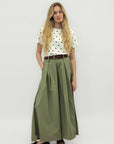 Pantalone ampio a vita alta fluido e super comodo
