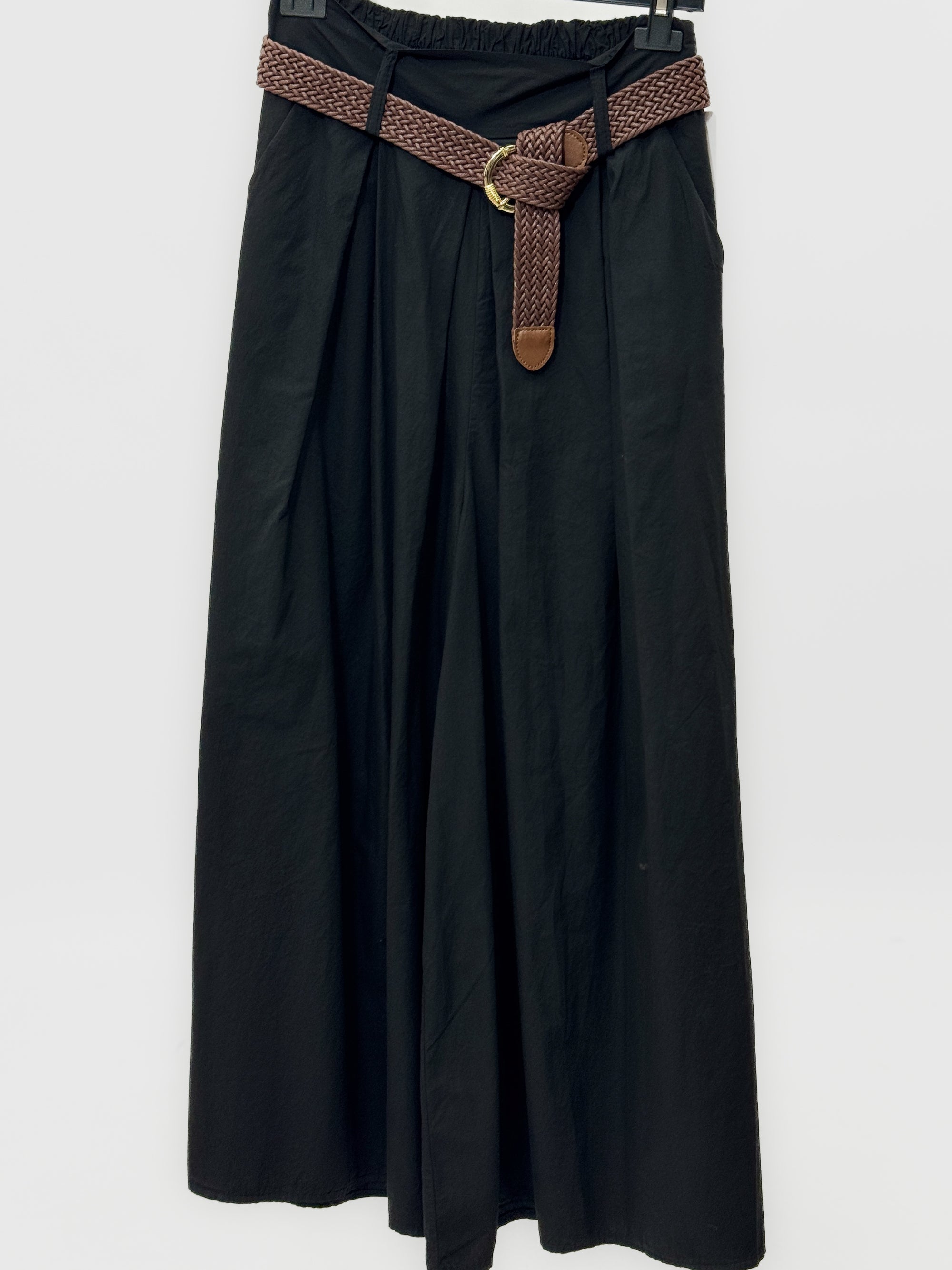 Pantalone ampio a vita alta fluido e super comodo