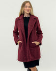 Cappotto in Bouclé – Giacca Lunga