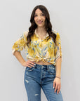 Camicia floreale