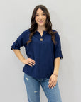 Camicia con bottone