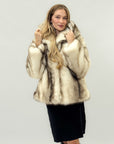 Giacca pelliccia premium con cappuccio - Siberia