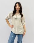 Camicia con bottone