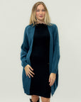 Cardigan pesante misto lana