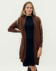 Cardigan lungo morbido